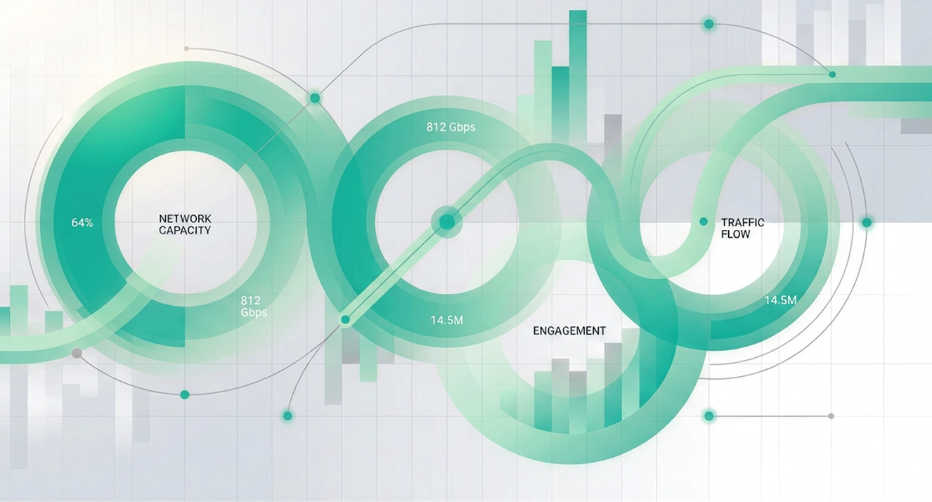 Visualisierung KI-gesteuerter Marktanalyse